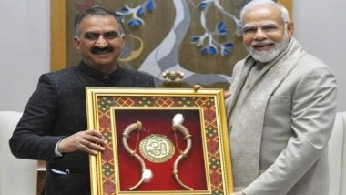 India News | Himachal CM Sukhvinder Singh Sukhu Calls on PM Modi, Amit Shah