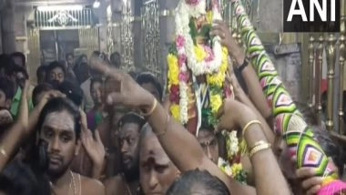 India News | TN: Yaga Pujas Commence at Palani Dhandayuthapani Swamy Temple on Kumbhabhishekam
