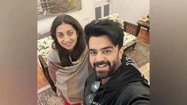 Entertainment News | Maniesh Paul Enjoys Tea with Smriti Irani