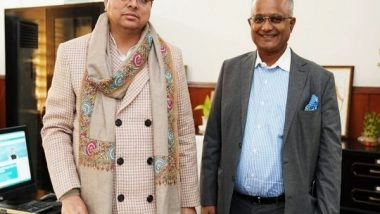 India News | Joshimath Crisis: Emaar India CEO Kalyan Chakraborty Meets U'khand CM Dhami, Promises to Help People