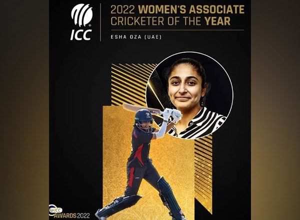 Sports News | ICC Announces Esha Oza as Women's Associate Cricketer of 2022