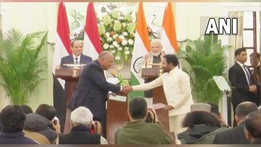 World News | India, Egypt Elevate Ties to 'strategic Partnership'; Exchange MoUs in Cyber Security and Broadcasting