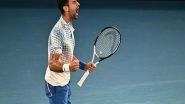 Sports News | Australian Open: Novak Djokovic Crushes Andrey Rublev to Reach Semi-finals