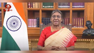 President Droupadi Murmu’s Address to Nation on Eve of 74th Republic Day: Every Citizen Has Reason To Be Proud of Indian Story, Says President of India