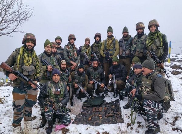 India News | J-K: Indian Army Busts Two Hideouts, Recovers Arms and Ammunition