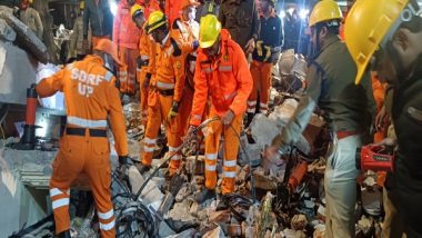 India News | Lucknow Building Collapse: SDRF Rescues 16 People in 17 Hours