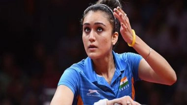Sports News | Manika Batra Climbs Two Places in ITTF Rankings to Career-best 33rd Place