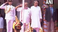 India News | Odisha Governor Unfurls Tiranga, Salutes Republic Day Parade in Bhubaneshwar