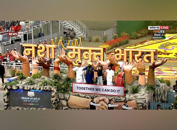 Republic Day 2023 Parade: Ministry of Home Affairs' Tableau Reflects Resolve to Make India Drug-Free (See Pic)