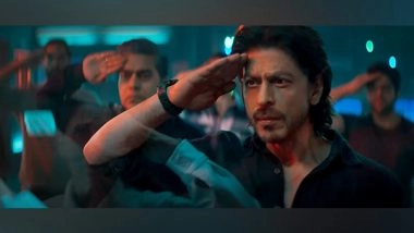 Entertainment News |  Shah Rukh Wishes Fans on Republic Day in 'Pathaan' Style