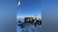 India News | Indian Army Hoists National Flag at 8000 Feet in Poonch