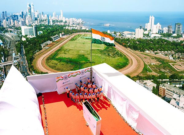Business News | Minerva, India's Tallest Tower Adorns Tri-colour on Republic Day