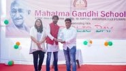 Business News | Mahatma Gandhi School Celebrates 74th Republic Day with BlueFlame Labs Chairman, Gaurav Sengupta, Raising the National Flag