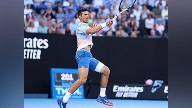 Sports News | Australian Open: Novak Djokovic Beats Tommy Paul, Sets Up Championship Showdown with Stefanos Tsitsipas