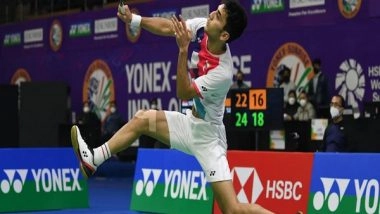 Sports News | Indonesia Masters: Lakshya Sen Goes Down Fighting Against Jonatan Christie in QFs
