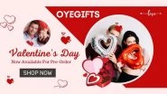Business News | OyeGifts is Here to Celebrate Heart to Heart Connections with Assorted Valentine's Day Gifts!