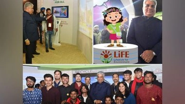 India News | Red Fort: Bhupender Yadav Visits LiFE Pavilion at Bharat Parv
