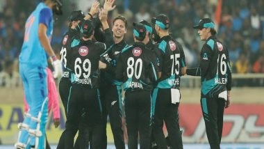 Sports News | New Zealand Win by 21 Runs as India Lack Consistency in 1st T20I