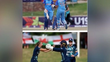 Sports News | U19 Women's T20 WC: India to Face England in Title Clash on Sunday