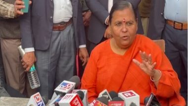 India News | MP: Uma Bharti to Stay in Temple Demanding New Liquor Policy Made More Stringent