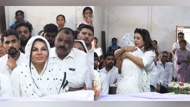 Entertainment News | Farah Khan, Rashami Desai Pay Last Respects to Rakhi Sawant's Mother at Funeral