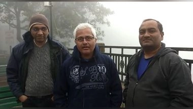India News | Tourists Flock to Rajasthan's Mount Abu as Fog Envelopes Hill Station