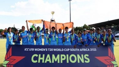 Sports News | PM Narendra Modi Congratulates U-19 Indian Women's Team for Winning ICC T20 World Cup