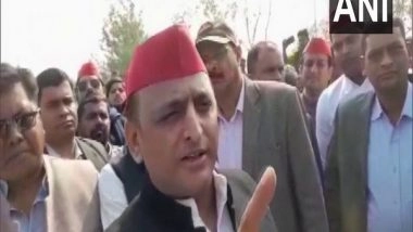 India News | Rename 'Izzatghar' as Amrit Sauchalaya: Akhilesh Yadav Takes Swipe at Centre over 'Mughal Gardens' Name Change
