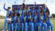 Sports News | Political Leaders Congratulate U-19 Indian Women's Team for Winning ICC T20 World Cup