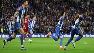 Sports News | FA Cup: Late Winner from Mitoma Helps Brighton Knock Defending Champions Liverpool out of Tournament