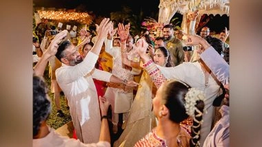 Entertainment News | Suniel Shetty Dances with Athiya in New Pic from Her Sangeet Ceremony