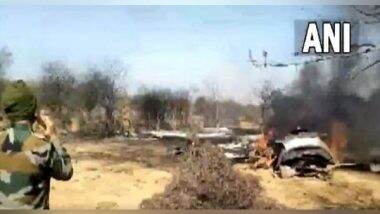 India News | Fighter Jet Accident over MP: 2 IAF Pilots Witnessed Incident in Air, Senior Officer Leading Probe