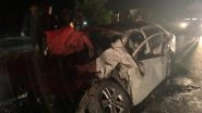 India News | Four Killed in Car-bus Collision on Mumbai-Ahmedabad Highway