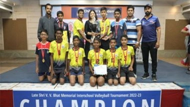Business News | Volleyball Weekend at Children's Academy Group of Schools, Mumbai