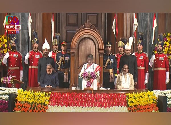 India News | Women Empowerment, Core of My Government's Schemes: President Murmu in Maiden Parliament Address