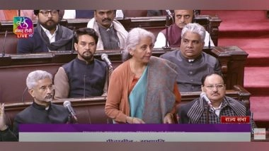 India News | Budget Session: Finance Minister Tables Economic Survey 2022-23, Rajya Sabha Adjourned for Day