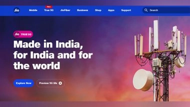 India News | Jio Launches 5G Services in 34 More Cities; 225 Cites Covered in India Till Now