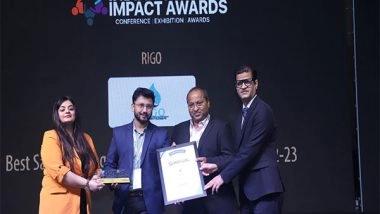 Business News | Rigo Water Filtration Wins Indian Social Impact Award for Best Safe Drinking Water Initiative of 2022-23