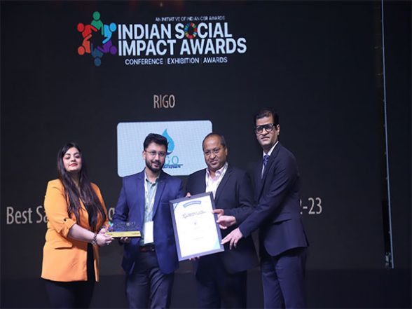 Business News | Rigo Water Filtration Wins Indian Social Impact Award for Best Safe Drinking Water Initiative of 2022-23 - Vimarsana News