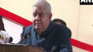 India News | A Testimony to Unwavering Focus, Hardwork: V-P Dhankhar on Women Cricket Team Winning ICC U19 T20 World Cup Championship