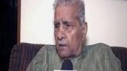 India News | Former Law Minister Shanti Bhushan Passes Away at 97