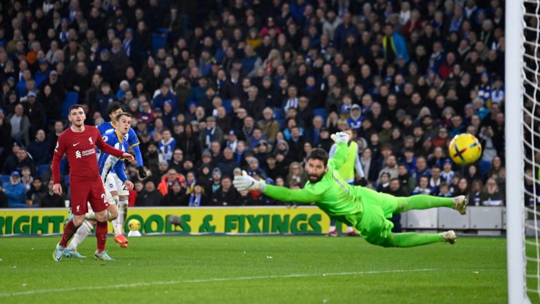 Brighton 3–0 Liverpool, Premier League 2022–23: Reds Suffer Shock Defeat at AMEX Stadium (Watch Goal Video Highlights)