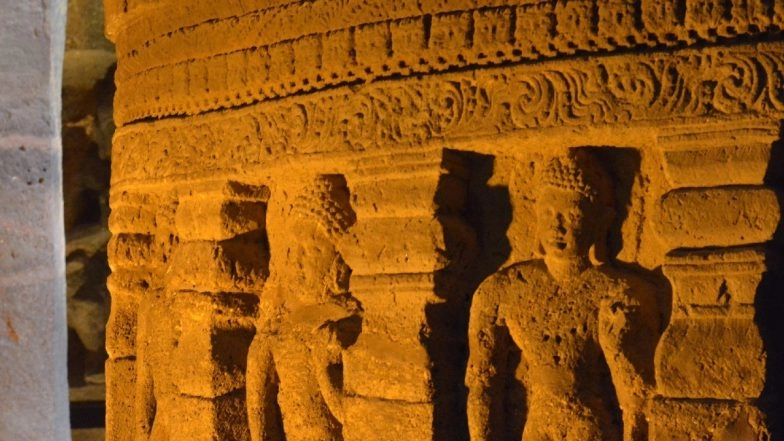 Ajanta Caves in Aurangabad to Have QR Codes at Entrance to Provide Information of Paintings to Visitors, Says ASI Official