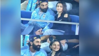 Alia Bhatt– Ranbir Kapoor Take Some Time Off Parenting Duties To Attend Mumbai City FC’s Clash Against Kerala Blasters (View Pics)