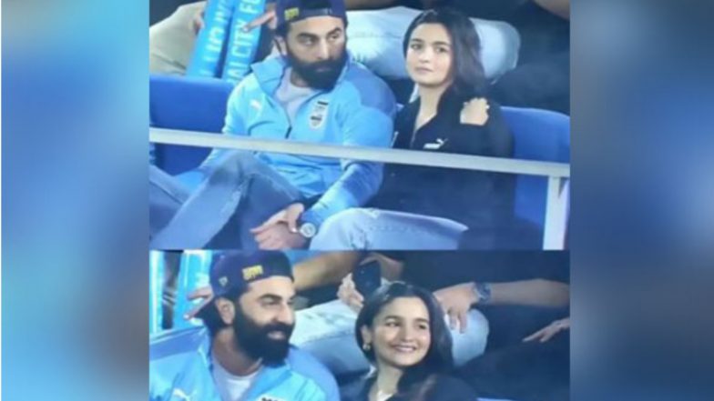 Alia Bhatt– Ranbir Kapoor Take Some Time Off Parenting Duties To Attend Mumbai City FC’s Clash Against Kerala Blasters (View Pics)