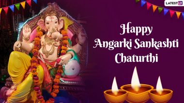 Angarki Sankashti Chaturthi 2023 Images & HD Wallpapers for Free Download Online: Wish Happy Lambodara Sankashti Chaturthi With WhatsApp Messages and Greetings