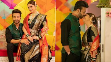 Ankita Lokhande and Vicky Jain Set Major Couple Goals in These Makar Sankranti 2023 Celebrations Pics That Are Cozy and Romantic
