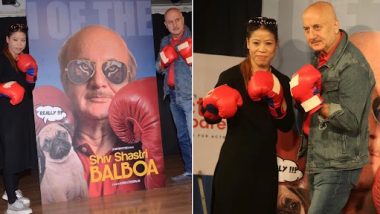 Shiv Shastri Balboa: Anupam Kher Thanks Mary Kom For Unveiling The Poster of His film (View Post)