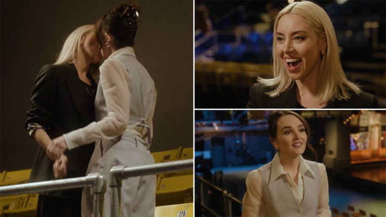 Aubrey Plaza Locks Lips With Chloe Fineman in This SNL Promo Video – WATCH