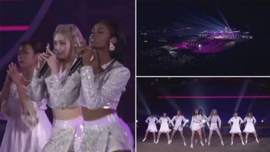 K-Pop Band BLACKSWAN Performs at Men’s Hockey World Cup 2023 Opening Ceremony at Barabati Stadium in Cuttack (Watch Videos)